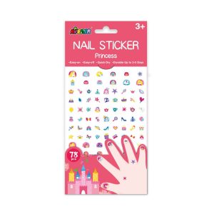 Large Nail Stickers - Princess (78 pieces)